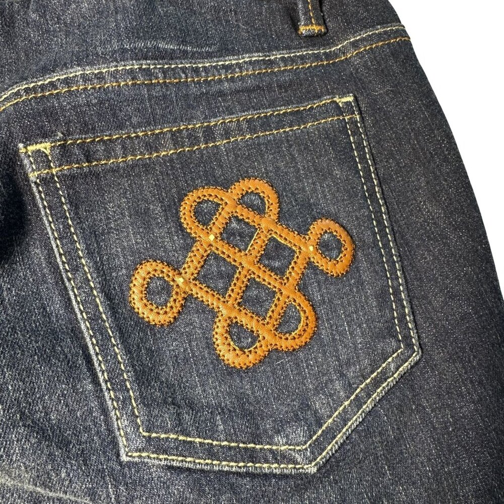 Tommy Hilfiger Blue Spirit Mid Rise Skinny Leg 5 Pocket Jeans Size 10 - Picture 3 of 12